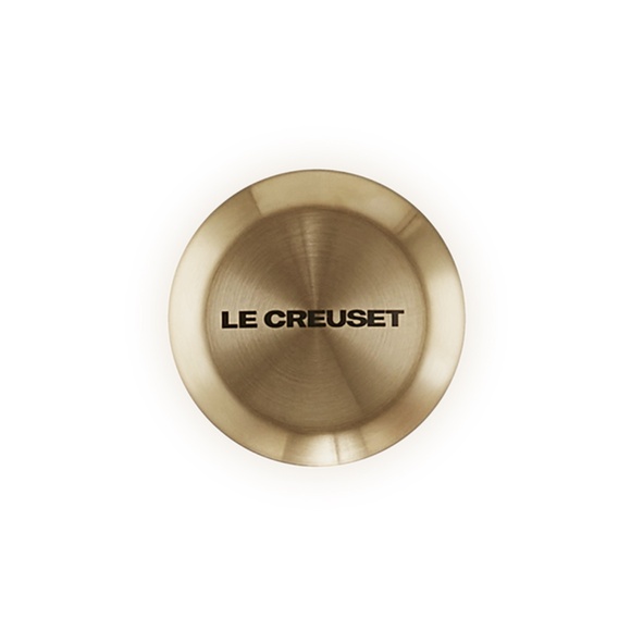 NEW! One (1) Le Creuset Large Light Gold Knob - Picture 1 of 3